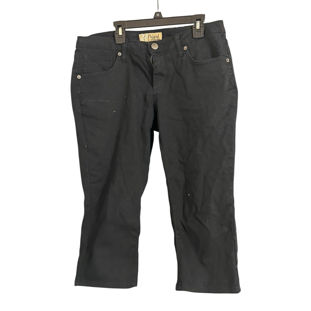 Hybrid & Company Capri Size 11 Black Pants